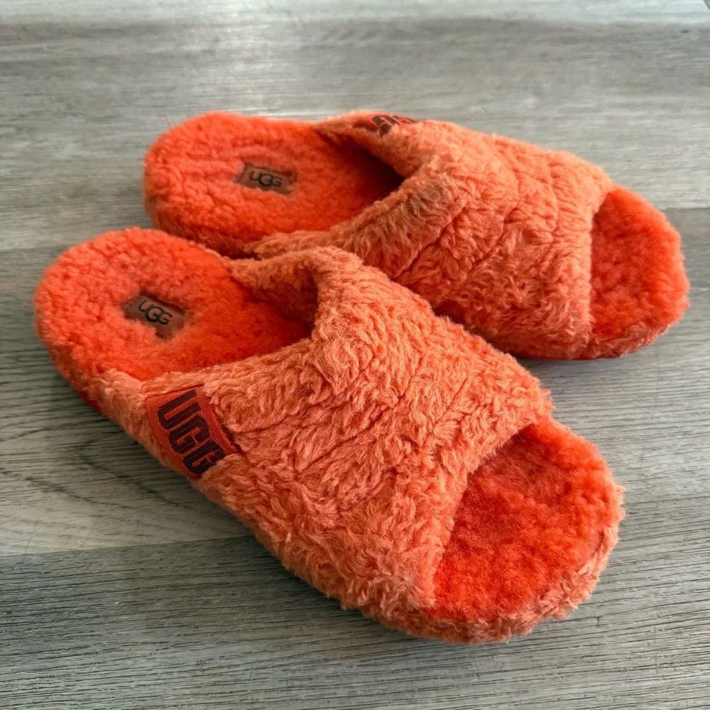 UGG Fluff You Slipper Orange